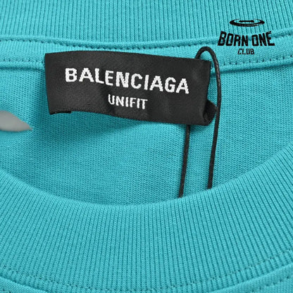 Balenciaga Distressed Logo T-Shirt Camiseta T-shirt