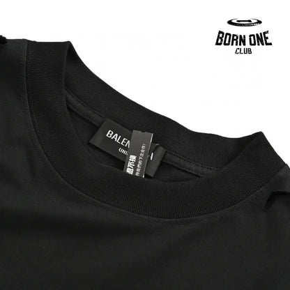 Balenciaga Distressed Logo T-Shirt Camiseta T-shirt