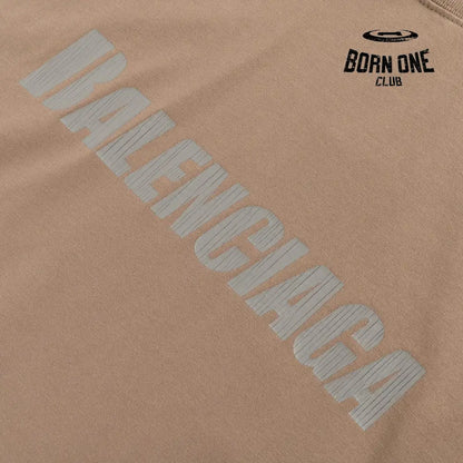 Balenciaga Distressed Logo T-Shirt Camiseta T-shirt