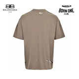 Balenciaga Distressed Logo T-Shirt Camiseta T-shirt