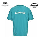 Balenciaga Distressed Logo T-Shirt Camiseta T-shirt