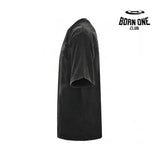 Balenciaga Distressed Logo T-Shirt in Black Camiseta T-shirt
