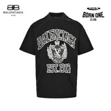 Balenciaga Est. 1917 Crest T-Shirt (Black) Camiseta T-shirt