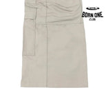 Balenciaga Flared Cargo Pants in Beige Calça