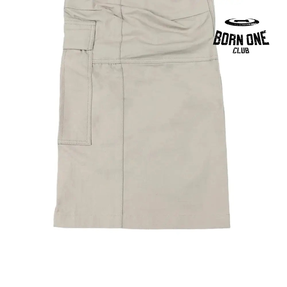 Balenciaga Flared Cargo Pants in Beige Calça