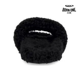 Balenciaga Furry Slide Black