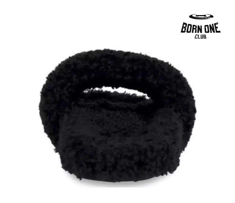 Balenciaga Furry Slide Black