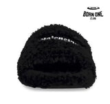 Balenciaga Furry Slide Black