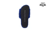 Balenciaga Furry Slide Blue