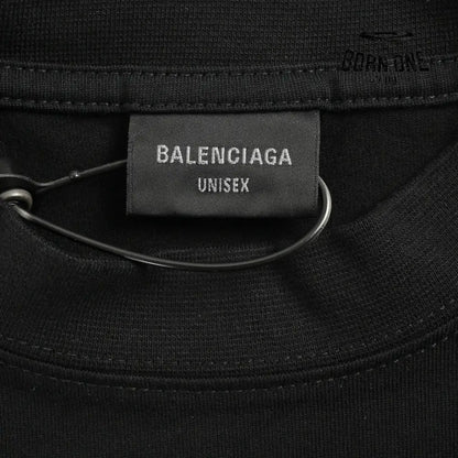Balenciaga Gothic Logo T-Shirt (Black) Camiseta T-shirt