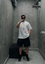 Balenciaga Graphic Print T-Shirt Camiseta T-shirt
