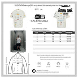 Balenciaga Graphic Print T-Shirt Camiseta T-shirt