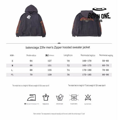 Balenciaga Hoodie Moletom Sweatshirts
