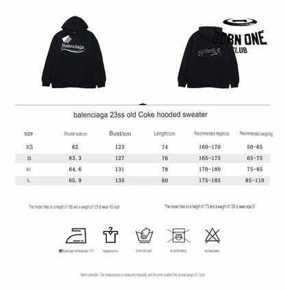 Balenciaga Hoodie Moletom Sweatshirts