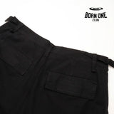 Balenciaga Large Cargo Pants in Black Calça Jeans