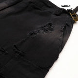 Balenciaga Large Cargo Pants in Black Calça Jeans