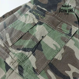 Balenciaga Large Cargo Pants in Dark Green Calça