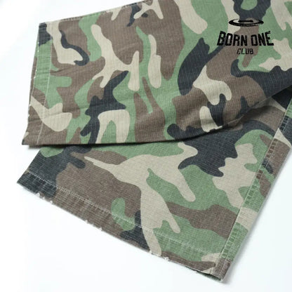 Balenciaga Large Cargo Pants in Dark Green Calça