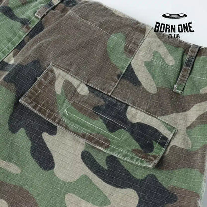 Balenciaga Large Cargo Pants in Dark Green Calça