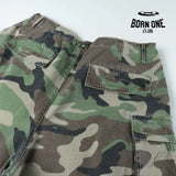 Balenciaga Large Cargo Pants in Dark Green Calça
