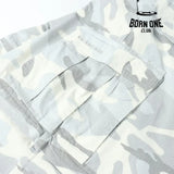 Balenciaga Large Cargo Pants in Light Grey Calça