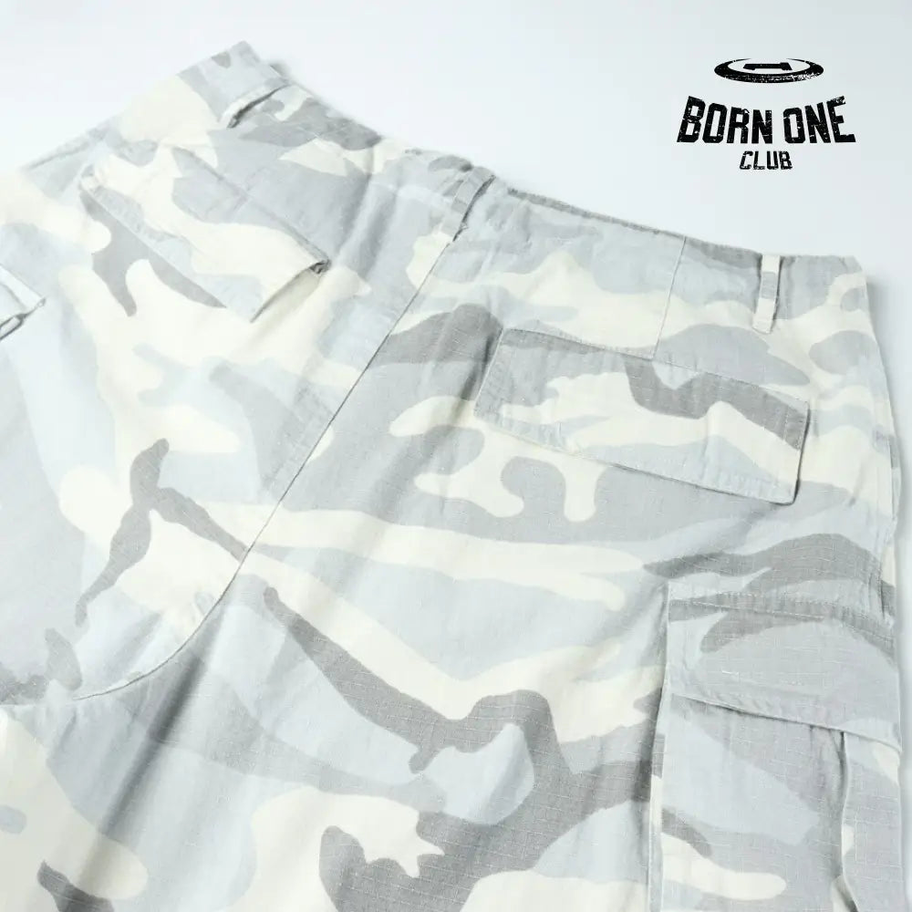Balenciaga Large Cargo Pants in Light Grey Calça