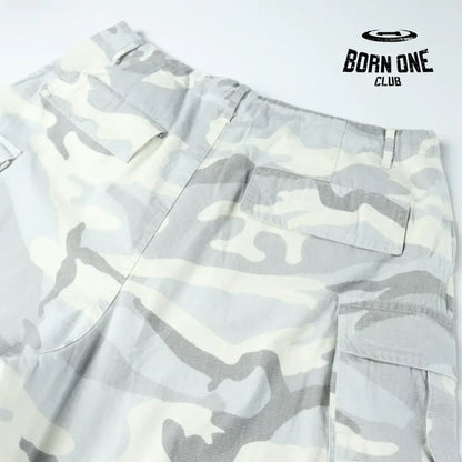 Balenciaga Large Cargo Pants in Light Grey Calça