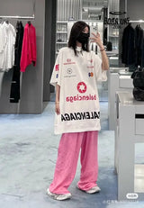 Balenciaga Logo Graphic T-Shirt Camiseta T-shirt
