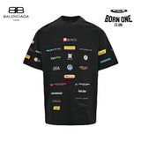 Balenciaga Logo-Print T-Shirt Camiseta T-shirt