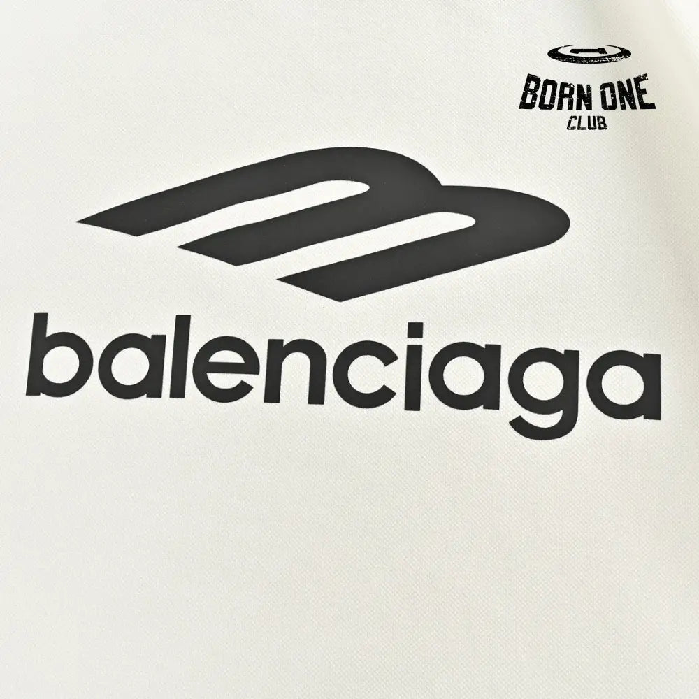 Balenciaga Long Sleeve Logo Shirt Sweatshirts