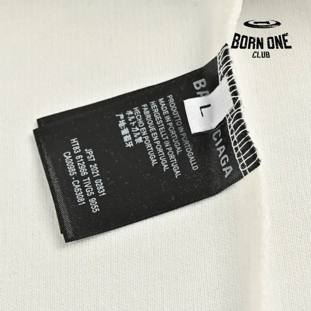 Balenciaga Long Sleeve Logo Shirt Sweatshirts