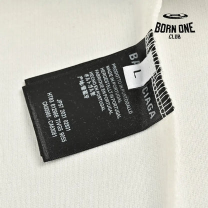 Balenciaga Long Sleeve Logo Shirt Sweatshirts