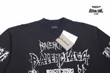 Balenciaga Multi-Logo T-Shirt (Black) Camiseta T-shirt
