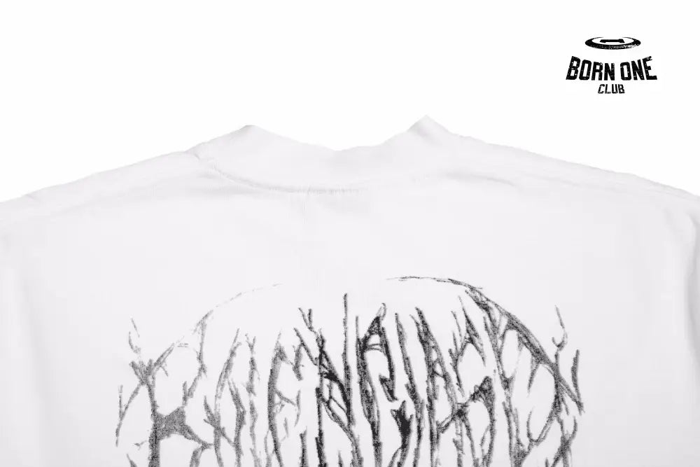 Balenciaga Multi-Logo T-Shirt (White) Camiseta T-shirt