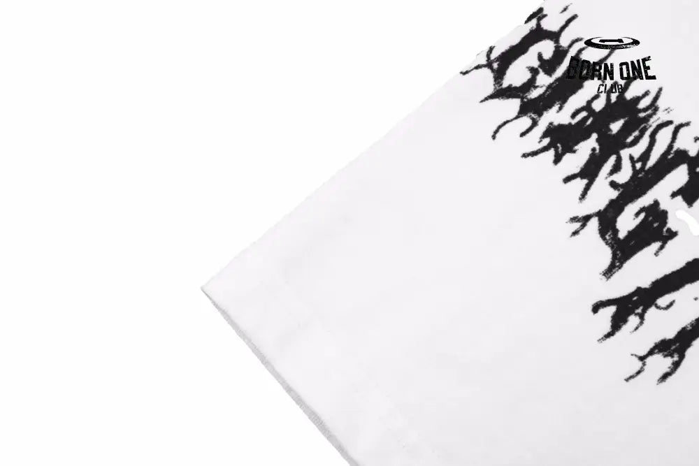 Balenciaga Multi-Logo T-Shirt (White) Camiseta T-shirt