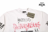 Balenciaga Multi-Logo T-Shirt (White) Camiseta T-shirt