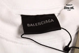 Balenciaga Multi-Logo T-Shirt (White) Camiseta T-shirt