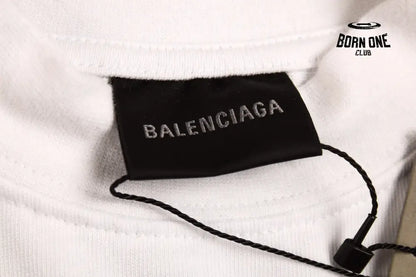Balenciaga Multi-Logo T-Shirt (White) Camiseta T-shirt