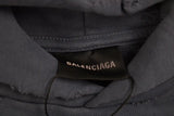 Balenciaga Paris Graffiti Hoodie - Blue Moletom Sweatshirts