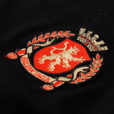 Balenciaga Paris Soccer Long Sleeve Oversized T-Shirt in Black Camiseta
