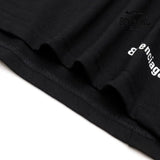 Balenciaga Paris Soccer Long Sleeve Oversized T-Shirt in Black Camiseta