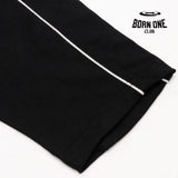 Balenciaga Paris Soccer Long Sleeve Oversized T-Shirt in Black Camiseta
