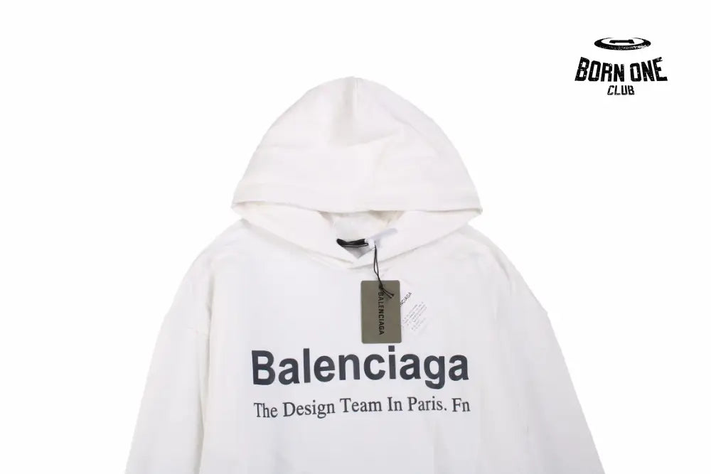 Balenciaga Paris Team Hoodie Moletom Sweatshirts