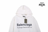 Balenciaga Paris Team Hoodie Moletom Sweatshirts