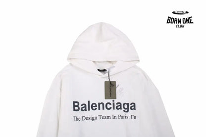 Balenciaga Paris Team Hoodie Moletom Sweatshirts