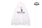 Balenciaga Paris Team Hoodie Moletom Sweatshirts
