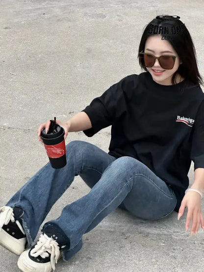 Balenciaga Political Campaign T-Shirt (Black) Camiseta T-shirt