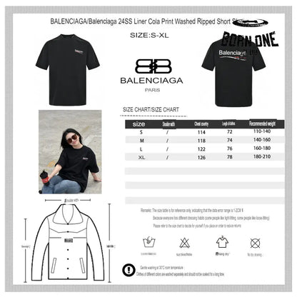 Balenciaga Political Campaign T-Shirt (Black) Camiseta T-shirt