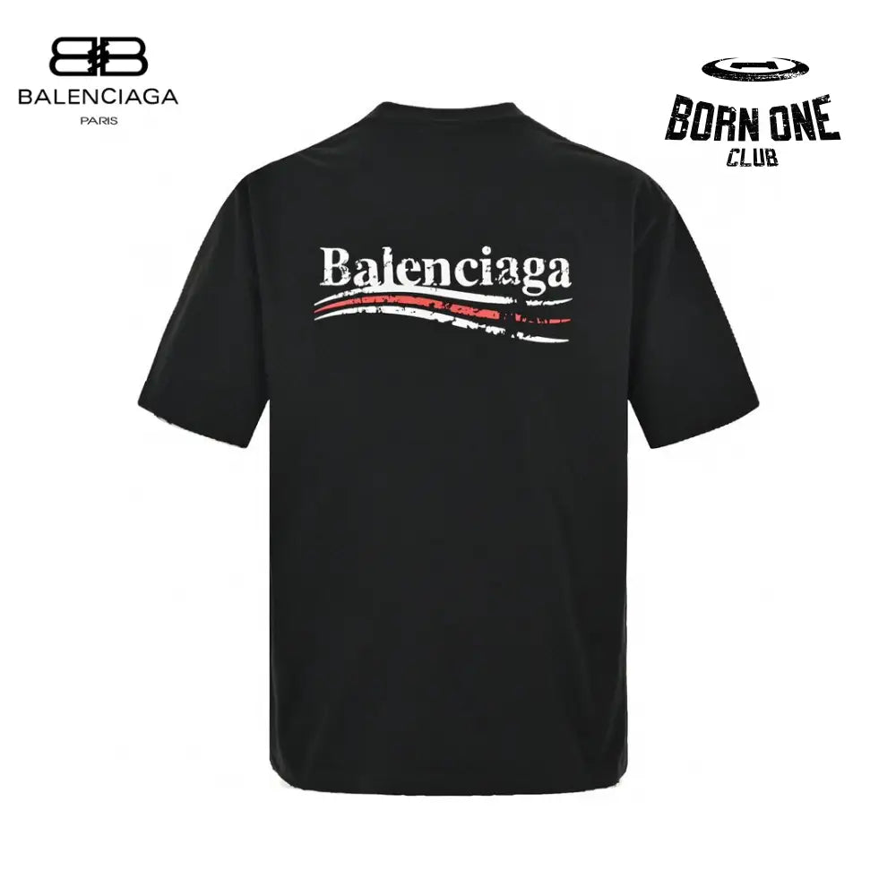 Balenciaga Political Campaign T-Shirt (Black) Camiseta T-shirt