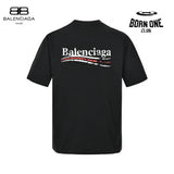 Balenciaga Political Campaign T-Shirt (Black) Camiseta T-shirt